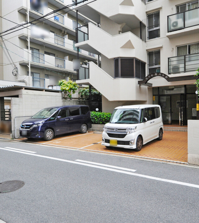 コスモ駒川中野(アプローチ)