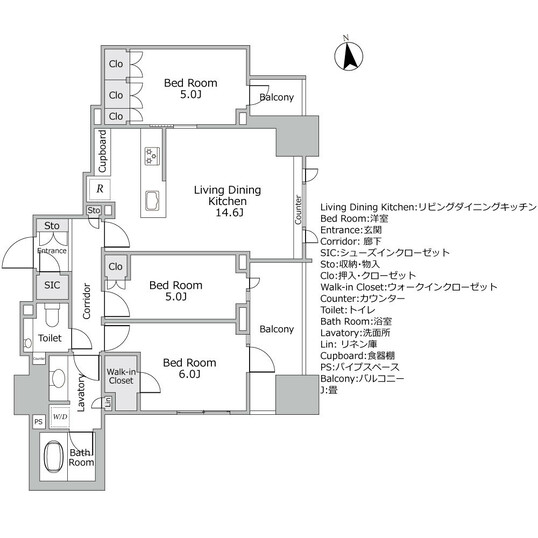 クラッシィハウス大手町(間取り)