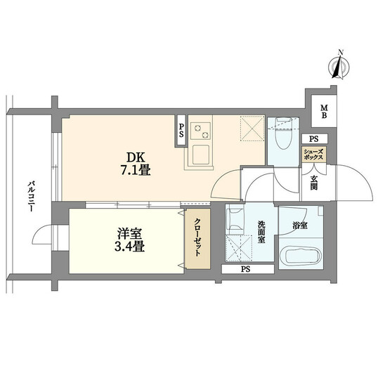 ラティエラ品川西大井(間取り)