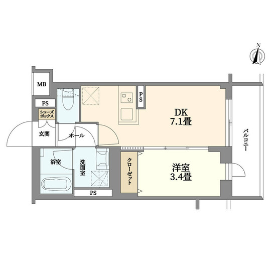 ラティエラ品川西大井(間取り)