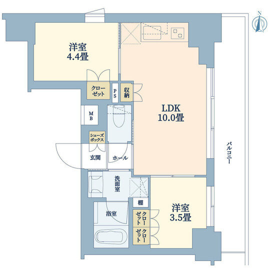 クインテット錦糸公園(間取り)