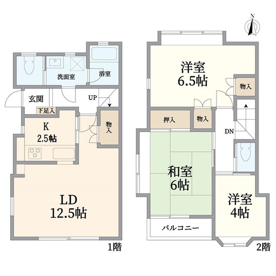 神奈川県横浜市青葉区さつきが丘(間取り)