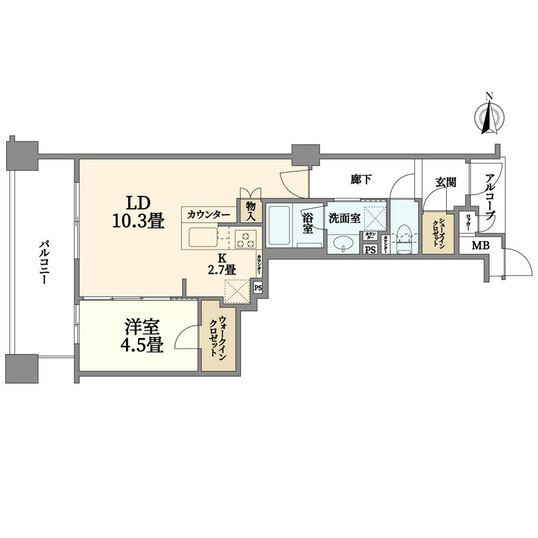 ブランズ伏見桃山(間取り)