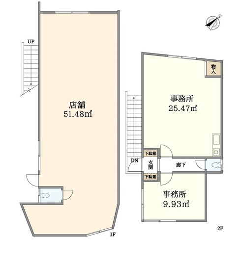 逗子5丁目店舗(間取り)