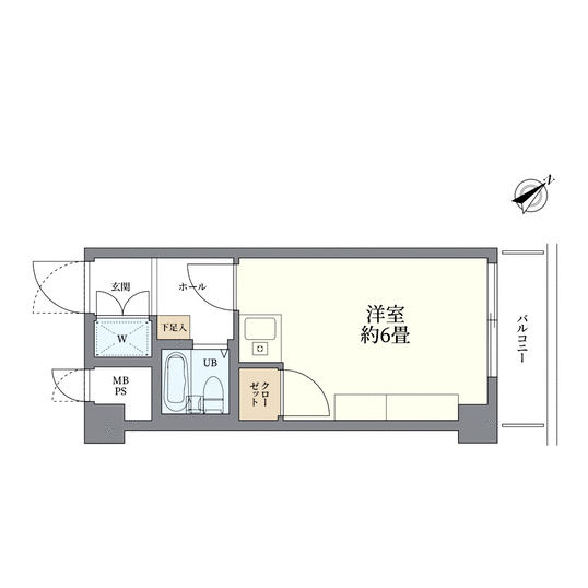 朝日プラザ桜新町(間取り)