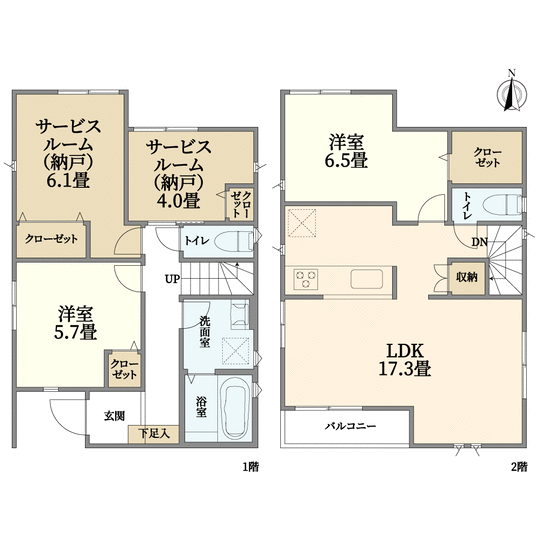 神奈川県横浜市戸塚区吉田町(間取り)