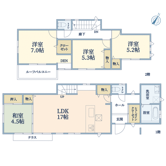 神奈川県横浜市戸塚区南舞岡２丁目(間取り)