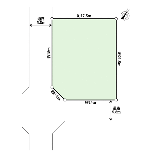 滋賀県蒲生郡日野町大字中在寺(間取り)