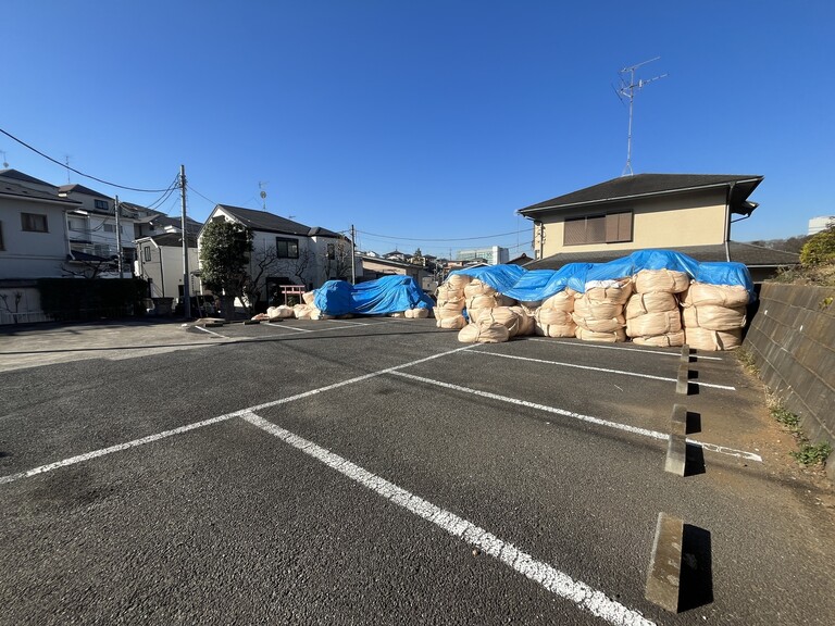 横浜市港北区篠原北1丁目　土地　全4区画　残り3区画(現地(2023年12月撮影）)