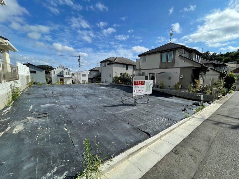 三井ホームの建築条件付き宅地　川崎市麻生区王禅寺西４丁目(№１・№２区画全景)