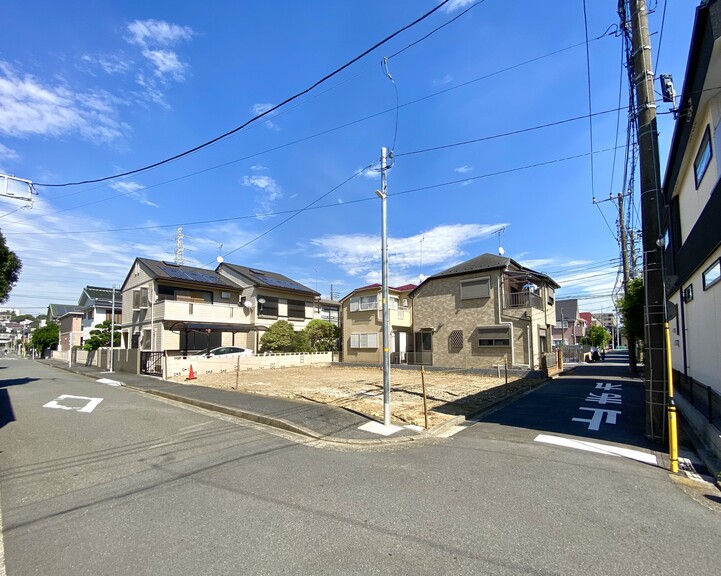 『建築条件無し』■高田東一丁目土地分譲全２区画／地下鉄グリーンライン「高田」駅まで徒歩９分■