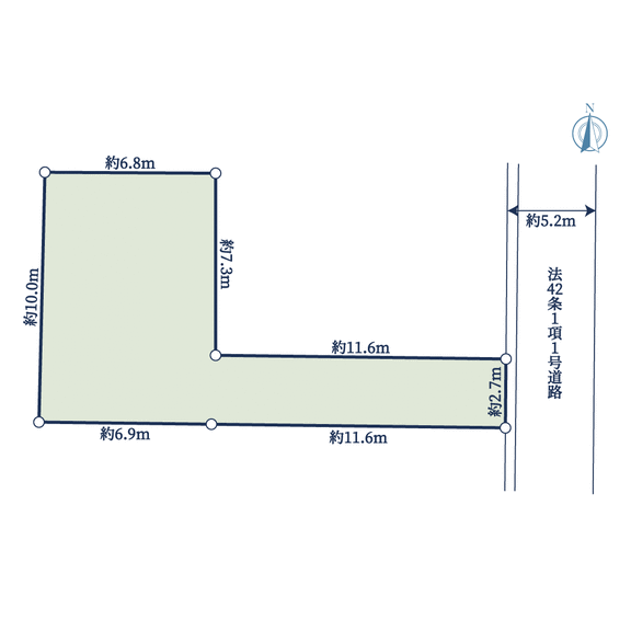 大阪府豊中市穂積２丁目(間取図)