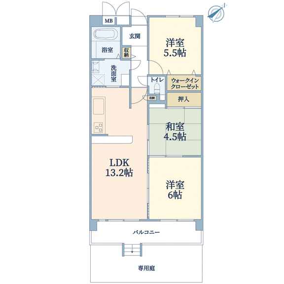 ファミール北大阪リバーサイド(間取図)