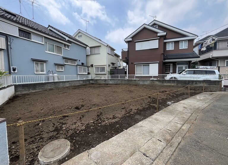 神奈川県横浜市都筑区池辺町(土地現況写真)