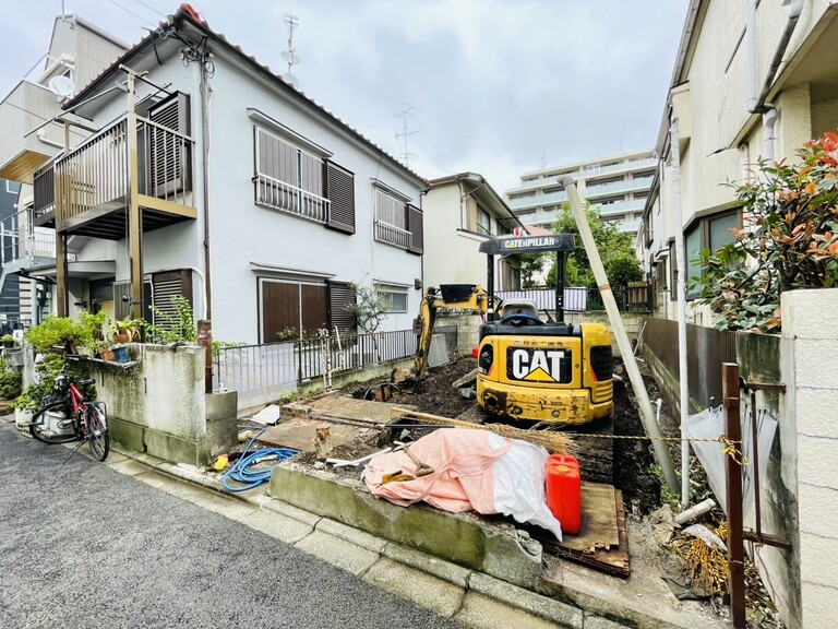 東京都目黒区原町２丁目(現地写真（更地引渡）)