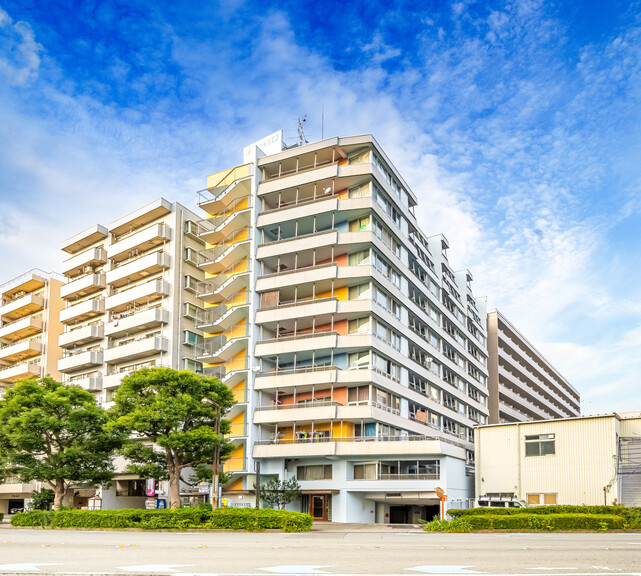 アクタスＦ(外観鶴見川リバービュー住戸)