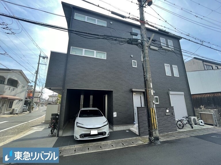 京都府京都市伏見区向島善阿弥町(外観写真　築6年　ヤマダエス・バイ・エル施工の注文住宅です。)