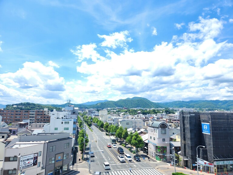 クラウンハイム京都北大路(バルコニーからの眺望)