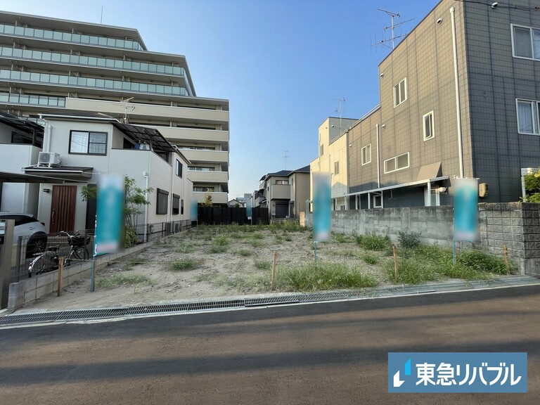 大阪府豊中市立花町３丁目(現地　該当地は画像の左半分となっております。)