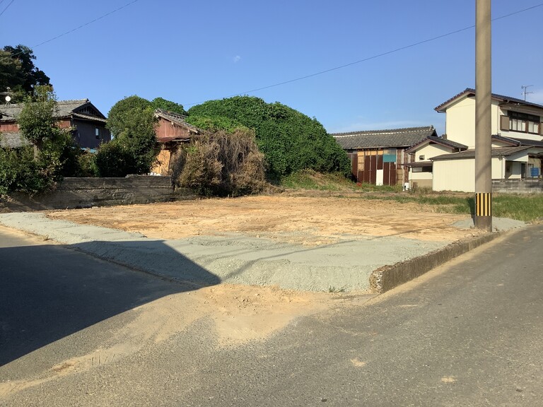 福岡県福津市生家(南西側より撮影)