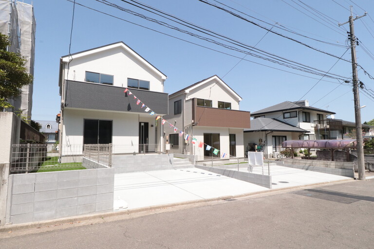 宮城県仙台市泉区加茂２丁目(～外観写真～奥の建物が②号棟です。)