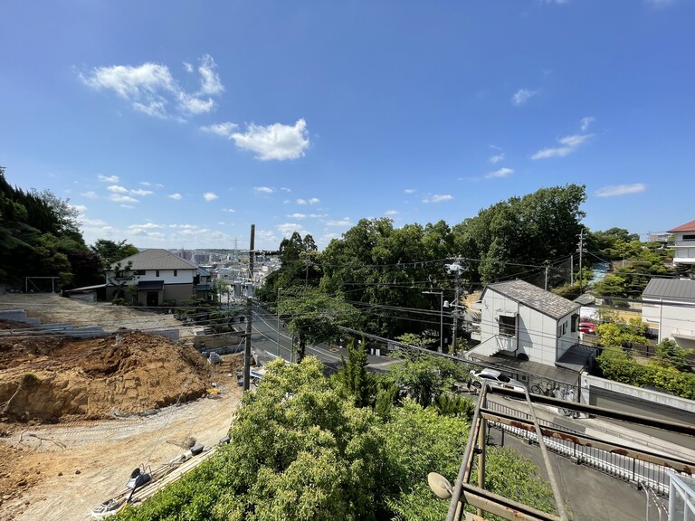 愛知県名古屋市天白区御幸山(南側眺望写真（南東道路側から現宅3階部分から撮影）（現況引渡）)