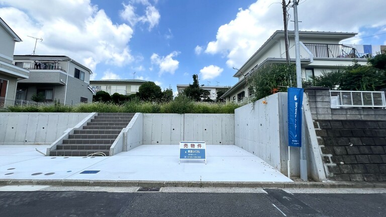 神奈川県横浜市戸塚区平戸町(現地写真・造成工事完了済み)