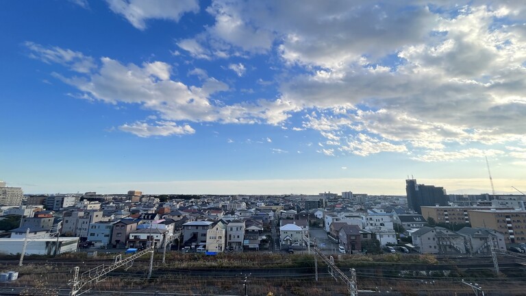 ライオンズマンション平塚錦町(バルコニーからの眺望)