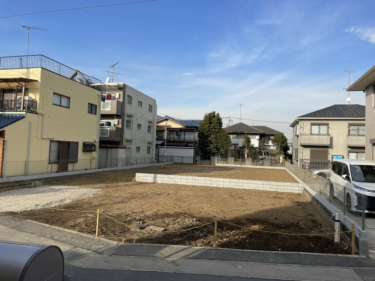 神奈川県川崎市多摩区宿河原３丁目(宿川原全体図（A号棟、B号棟、C号棟）。当該物件はC号棟になります。想定利回り約6.0％。これから建物を建築し、竣工後の引き渡し。)