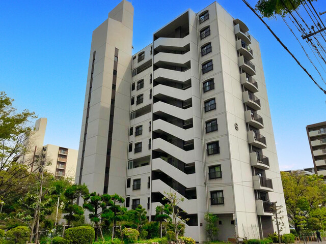 阪急南茨木ハイタウン駅前高層住宅Ｇ棟(外観)