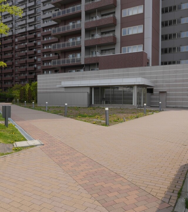 ディーグラフォート東札幌ビエントタワー(アプローチ)