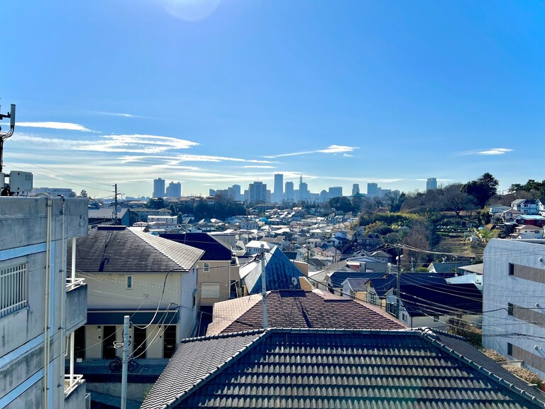 神奈川県横浜市神奈川区白幡西町(南側バルコニーからの眺望)