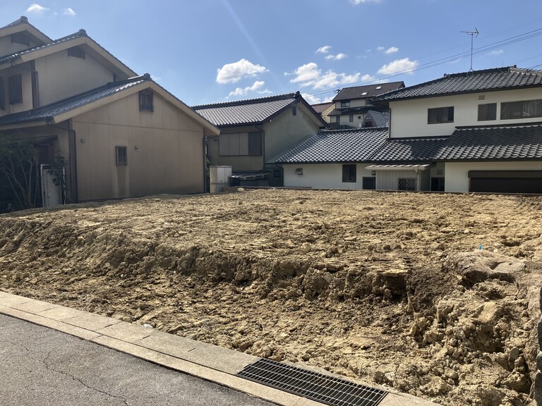 愛知県名古屋市名東区神丘町３丁目(現地写真になります。2棟建築予定です。 2024年3月10日)